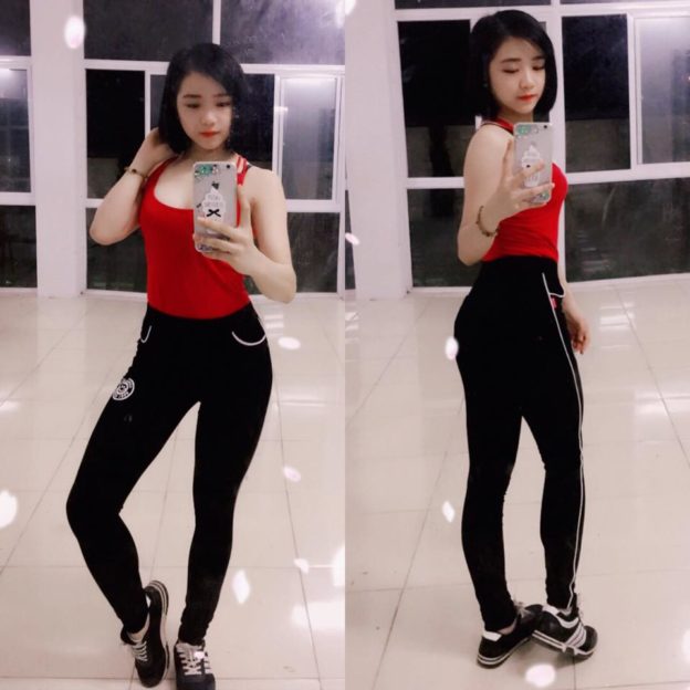 hot girl ngủ gật