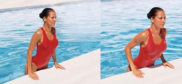 tập thể dục dưới nước