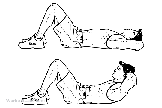 bài tập gập bụng